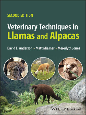 cover image of Veterinary Techniques in Llamas and Alpacas